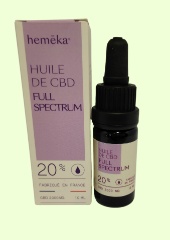 Huile CBD 20% - Hemeka