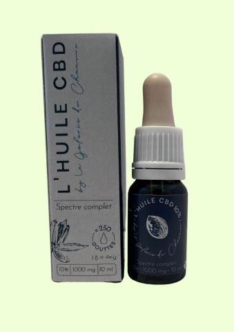 Huile CBD 10% - 10mL - LGDC