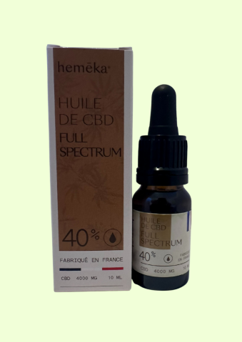 Huile CBD 40% - Hemeka